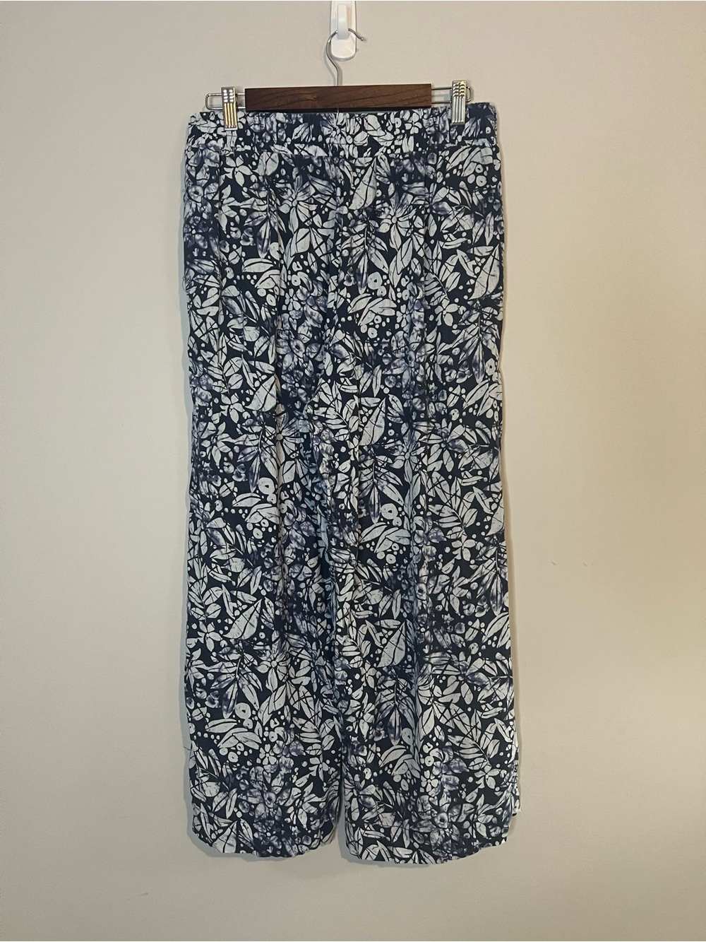 Christian Siriano Wide Leg Linen Blend Pants Womens Size Large